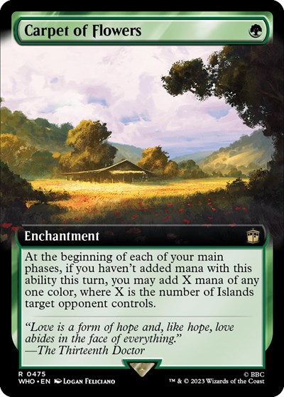 Carpet of Flowers (Extended Art)