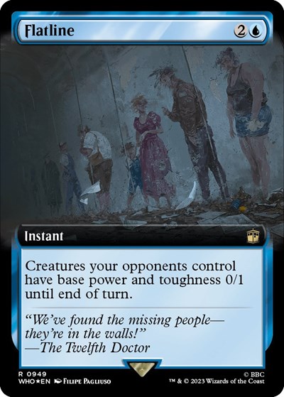 Flatline (Extended Art) (Surge Foil)