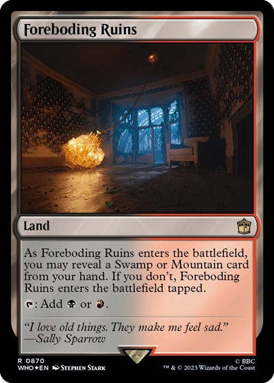 Foreboding Ruins (Surge Foil)