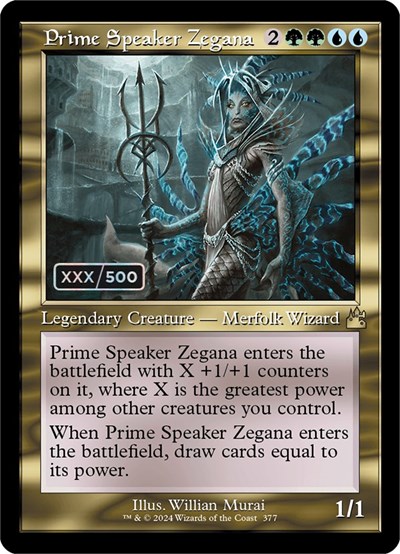Prime Speaker Zegana (Retro Frame) (Serial Numbered)