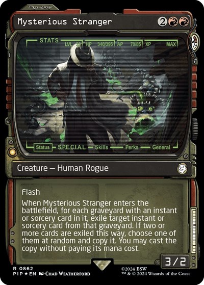 Mysterious Stranger (Showcase) (Surge Foil)