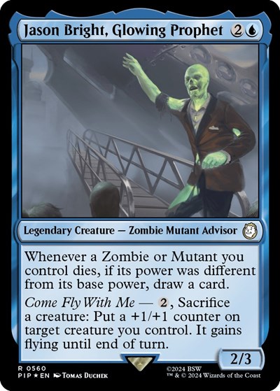 Jason Bright, Glowing Prophet (Surge Foil)