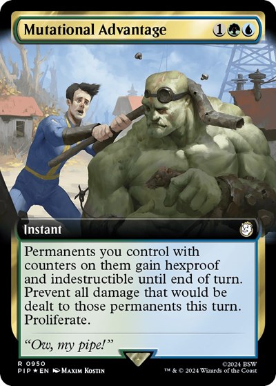Mutational Advantage (Extended Art) (Surge Foil)