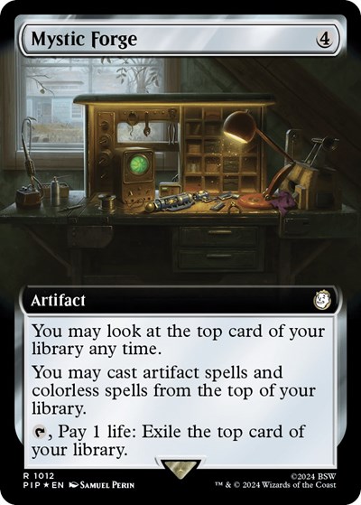 Mystic Forge (Extended Art) (Surge Foil)