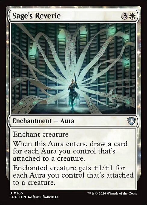 Sage's Reverie - Secrets of Strixhaven Commander MTG spoiler