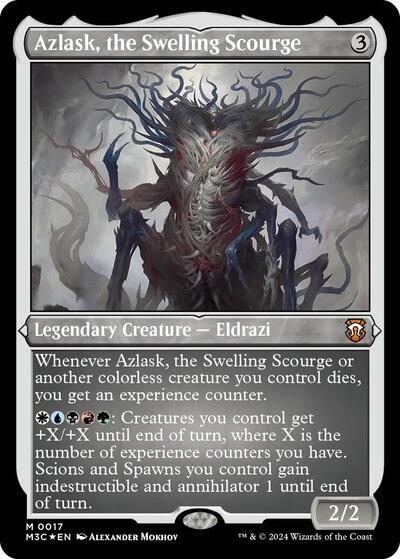 Azlask, the Swelling Scourge (Foil Etched)