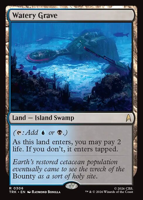 Watery Grave - Star Trek MTG spoiler