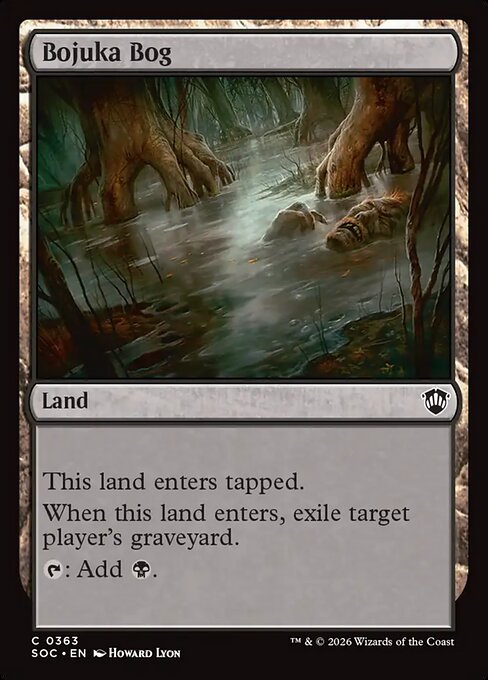 Bojuka Bog - Secrets of Strixhaven Commander MTG spoiler