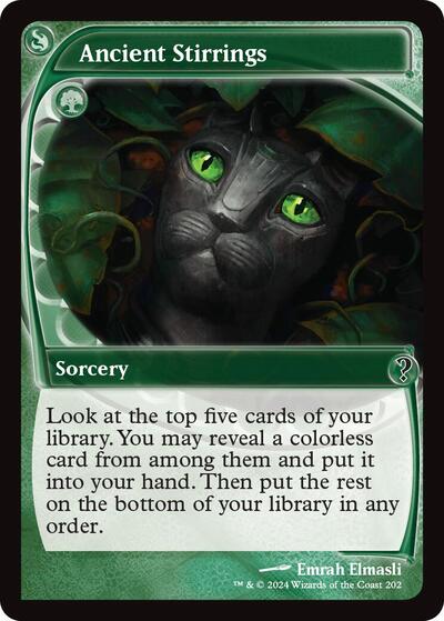 Ancient Stirrings (Future Sight)