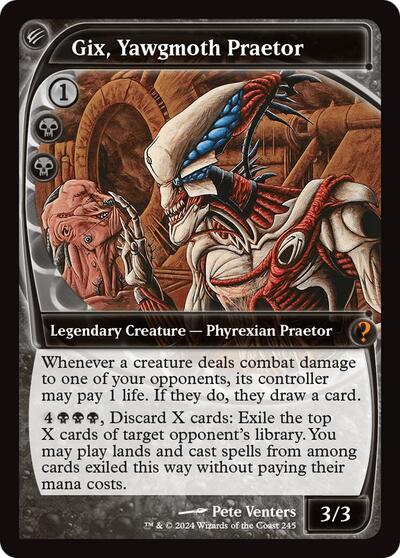 Gix, Yawgmoth Praetor (Future Sight)