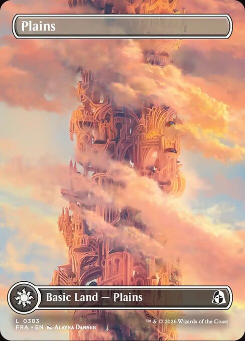 Plains - Reality Fracture MTG spoiler