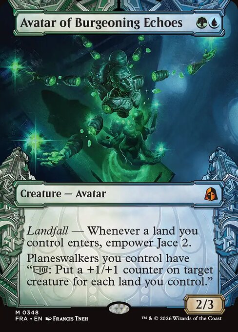 Avatar of Burgeoning Echoes - Reality Fracture MTG spoiler