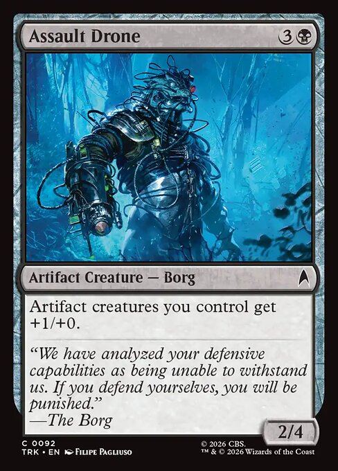 Assault Drone - Star Trek MTG spoiler