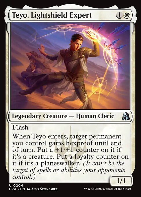 Teyo, Lightshield Expert - Reality Fracture MTG spoiler