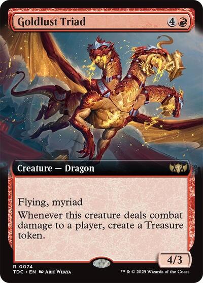 Goldlust Triad (Extended Art)