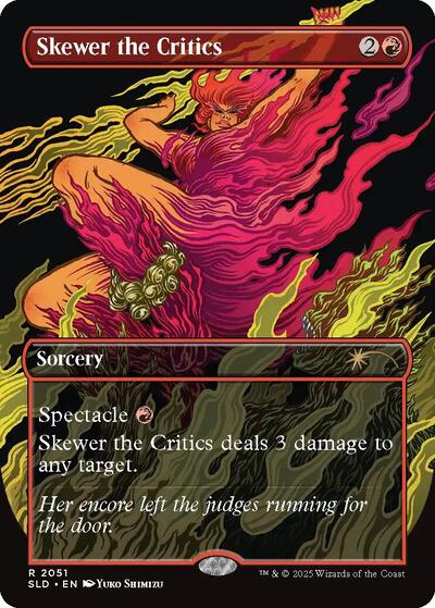 Skewer the Critics (2051)