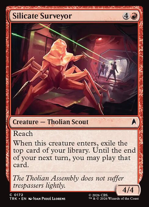 Silicate Surveyor - Star Trek MTG spoiler