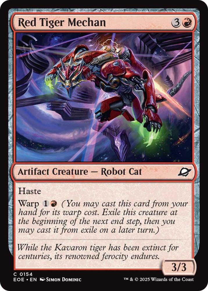 Red Tiger Mechan