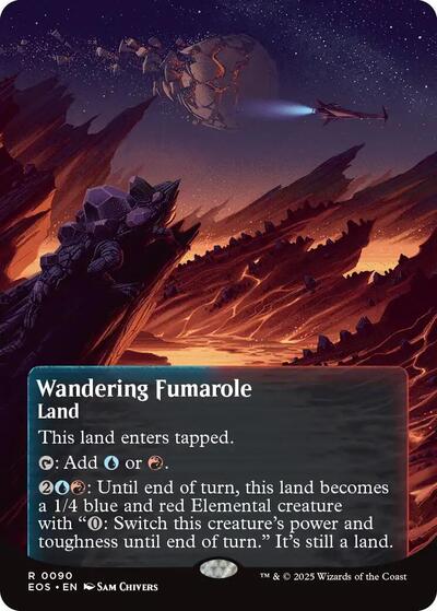 Wandering Fumarole (0090) (Borderless)