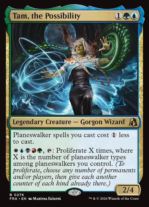 Tam, the Possibility - Reality Fracture MTG spoiler