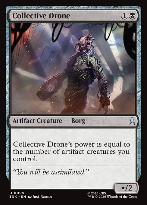 Collective Drone - Star Trek MTG spoiler