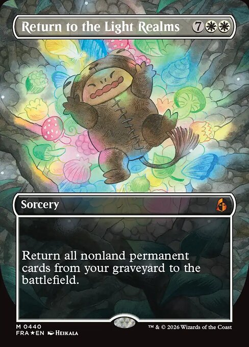 Return to the Light Realms - Reality Fracture MTG spoiler