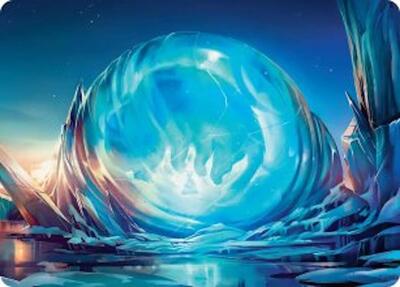 Aang's Iceberg Art Card