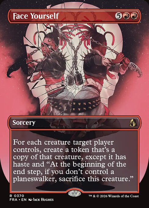 Face Yourself - Reality Fracture MTG spoiler