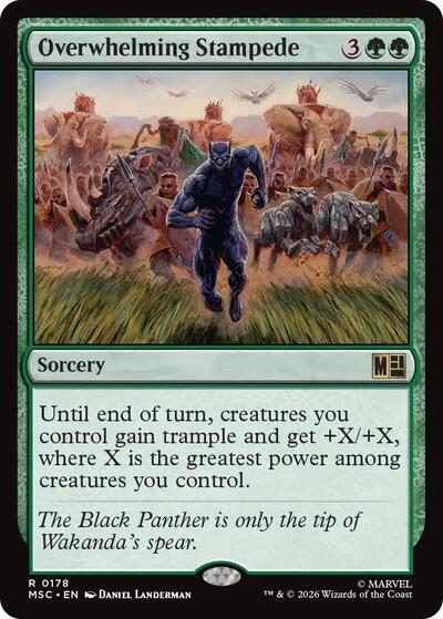 Overwhelming Stampede