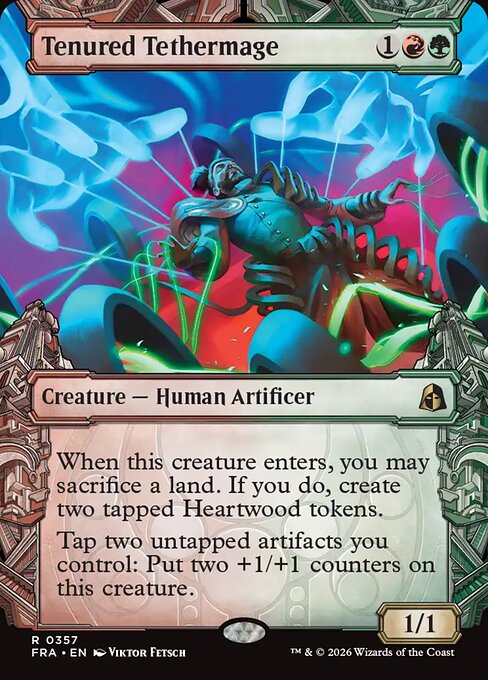Tenured Tethermage - Reality Fracture MTG spoiler