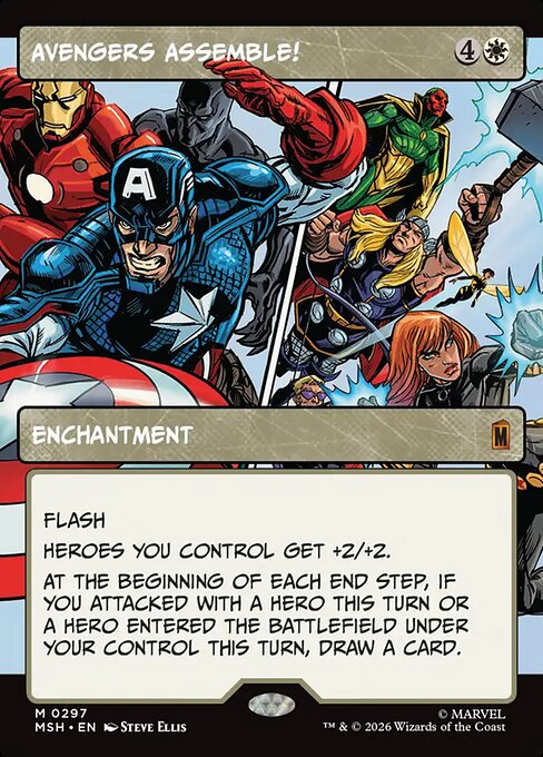 Avengers Assemble! - Marvel Super Heroes MTG spoiler