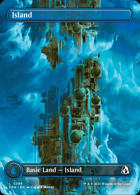 Island - Reality Fracture MTG spoiler