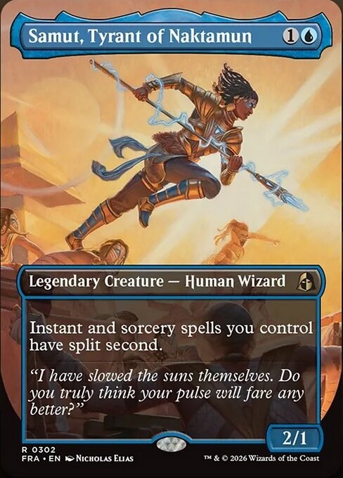 Samut, Tyrant of Naktamun - Reality Fracture MTG spoiler
