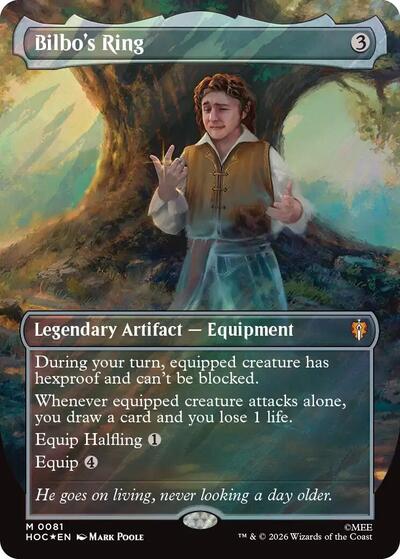 Bilbo's Ring (Borderless) (Surge Foil)