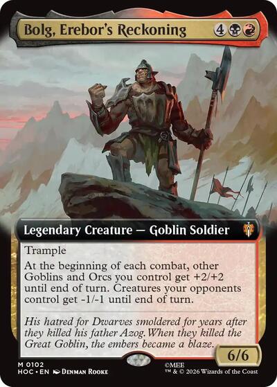 Bolg, Erebor's Reckoning (Extended Art)