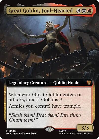 Great Goblin, Foul-Hearted (Extended Art)