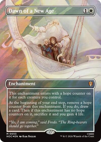 Dawn of a New Age (Borderless) (Surge Foil)