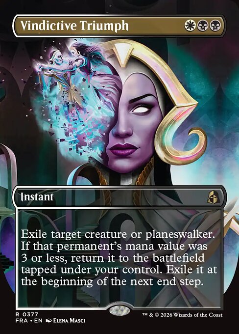 Vindictive Triumph - Reality Fracture MTG spoiler