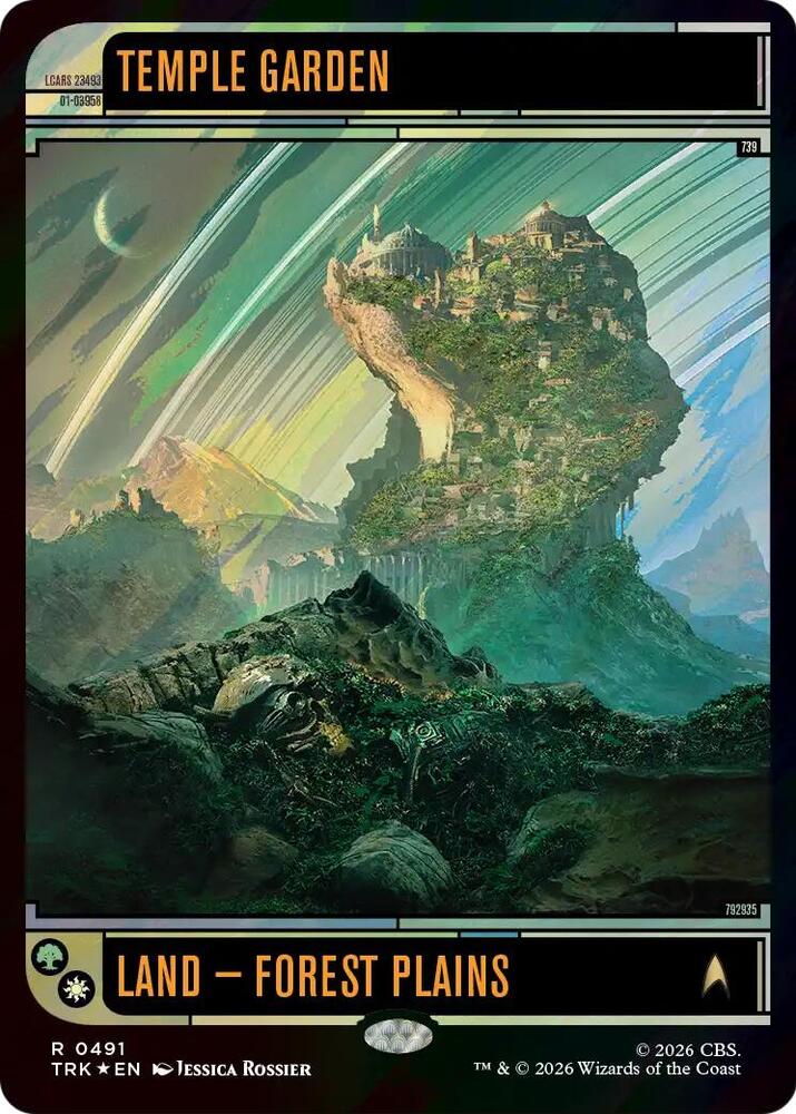 Temple Garden (Surge Foil) - MTG card