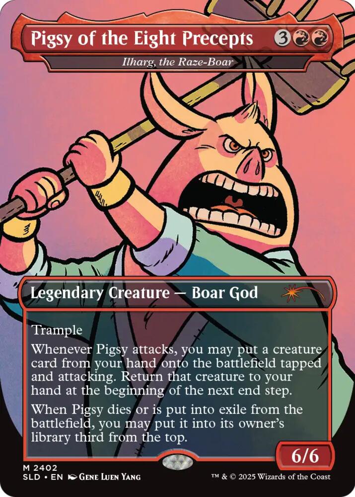 Pigsy of the Eight Precepts - Ilharg, the Raze-Boar