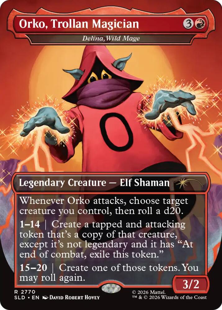 Orko, Trollan Magician - Delina, Wild Mage