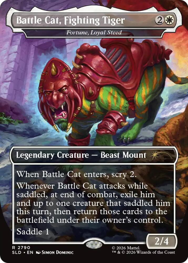 Battle Cat, Fighting Tiger - Fortune, Loyal Steed