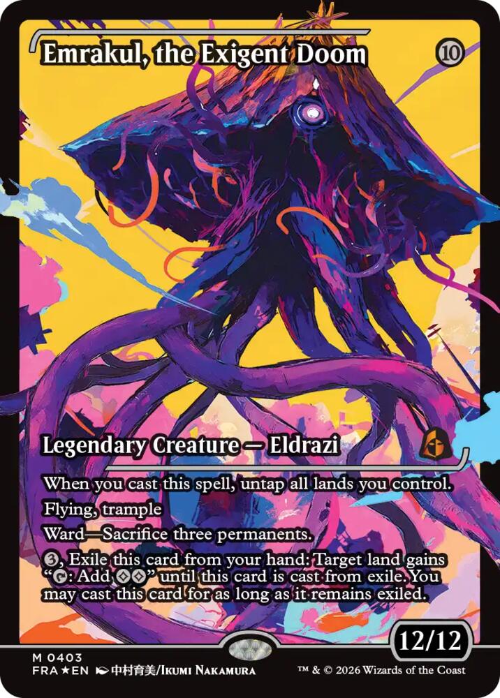Emrakul, the Exigent Doom (Showcase)