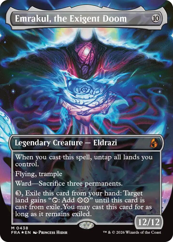 Emrakul, the Exigent Doom (Borderless)