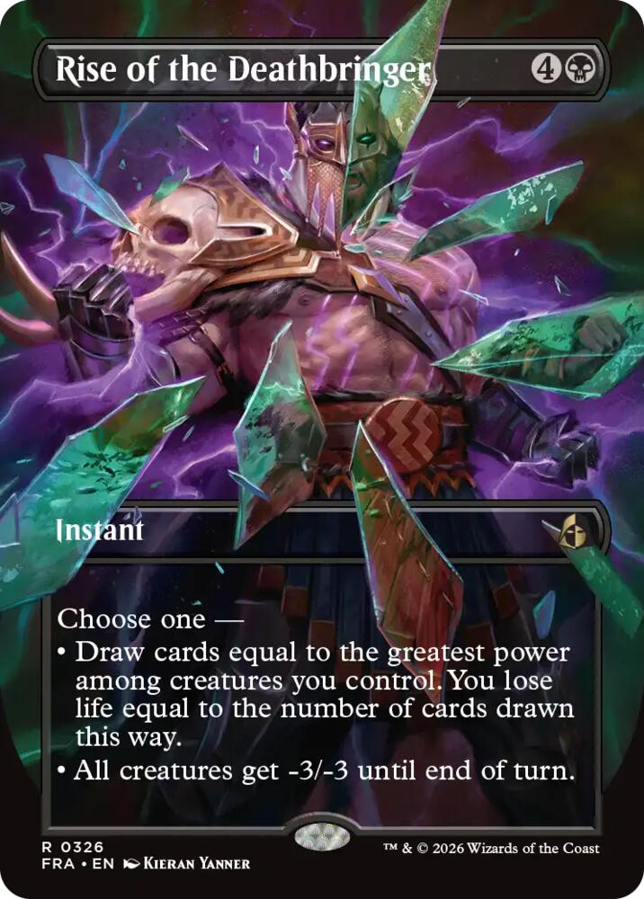 Rise of the Deathbringer (Borderless)