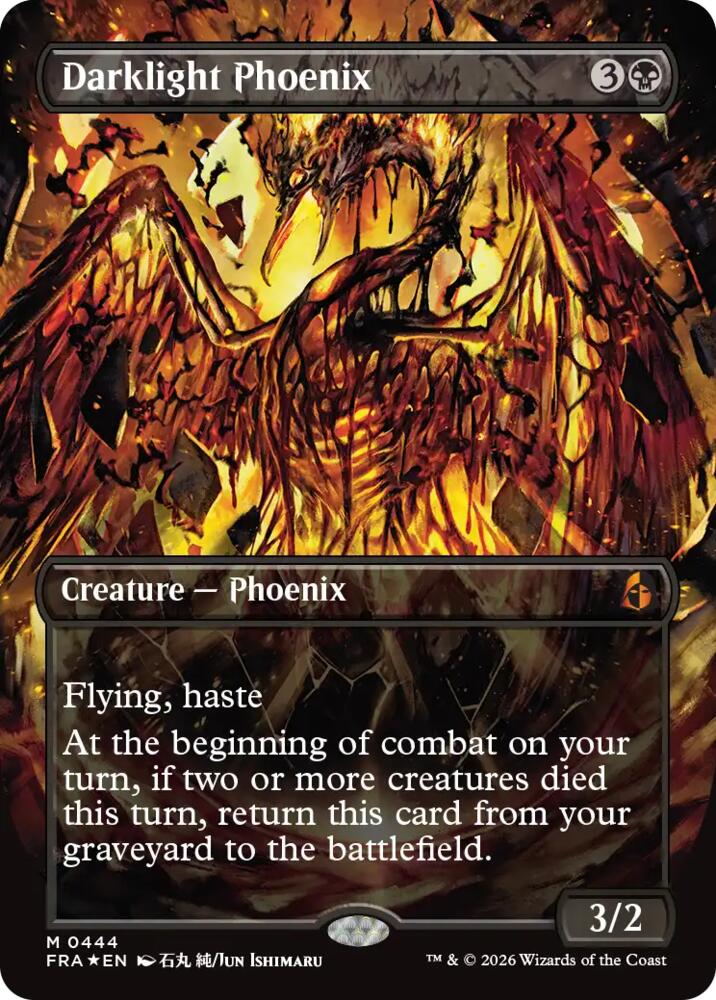 Darklight Phoenix (Borderless) (0444)