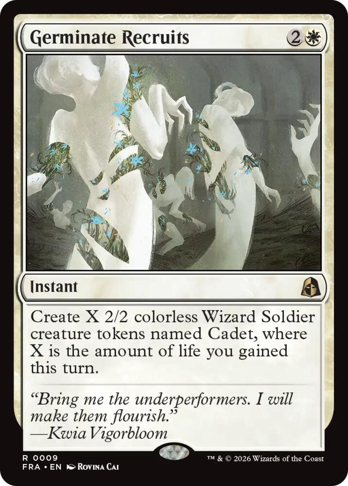 Germinate Recruits