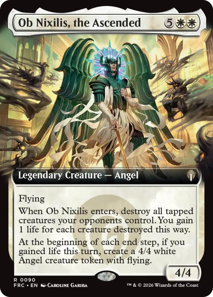 Ob Nixilis, the Ascended (Extended Art)
