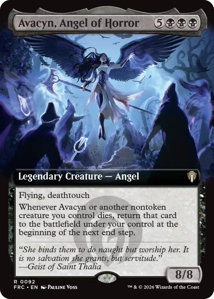 Avacyn, Angel of Horror (Extended Art)