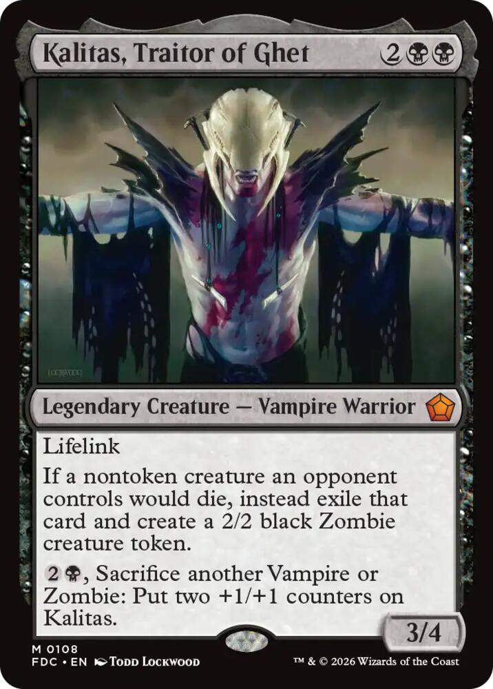Kalitas, Traitor of Ghet